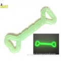 Glow in the dark interactive chew toys bone shaped from dog toys manufacturers